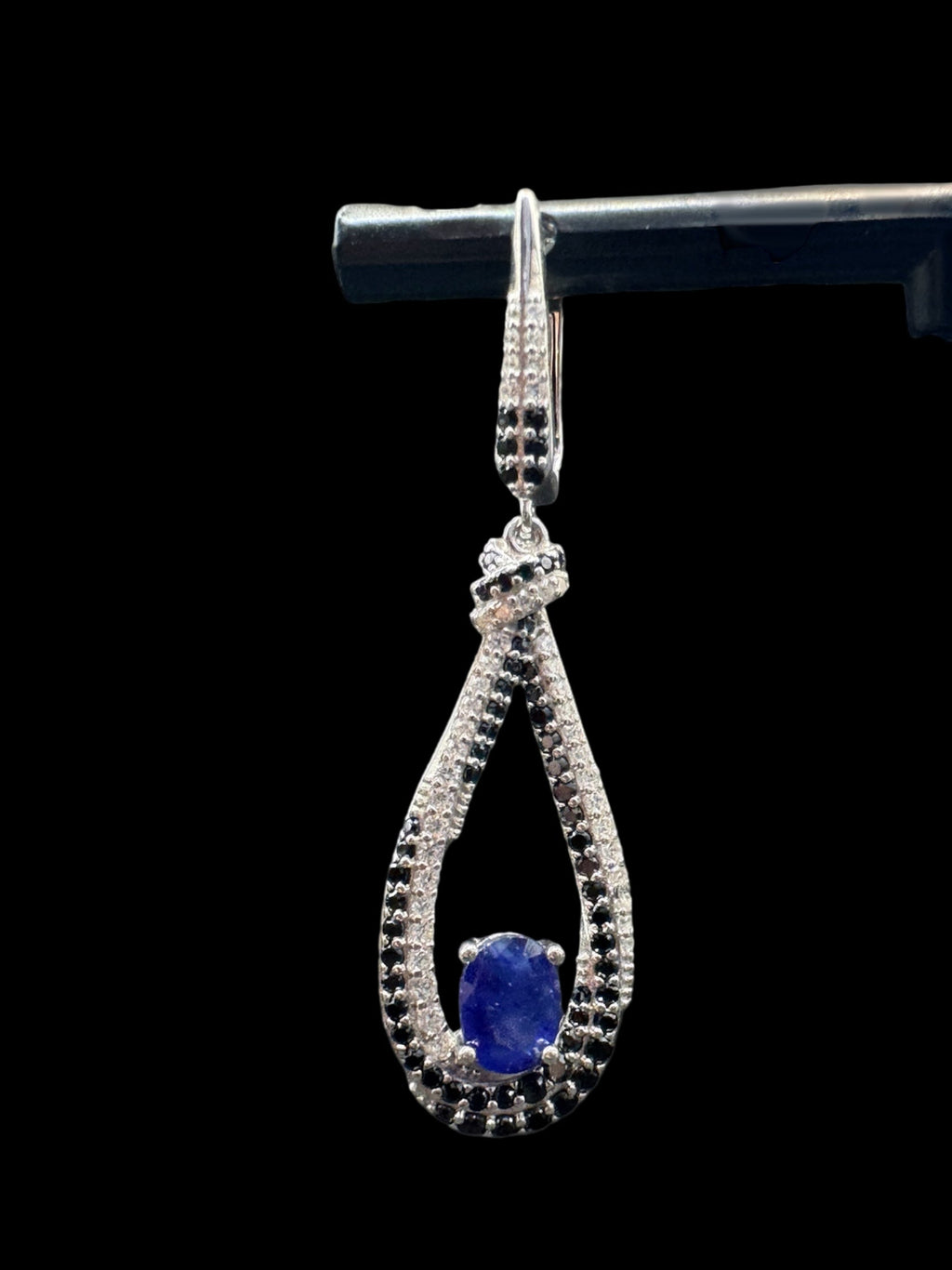 Silver Cascade Earring