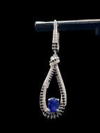 Silver Cascade Earring