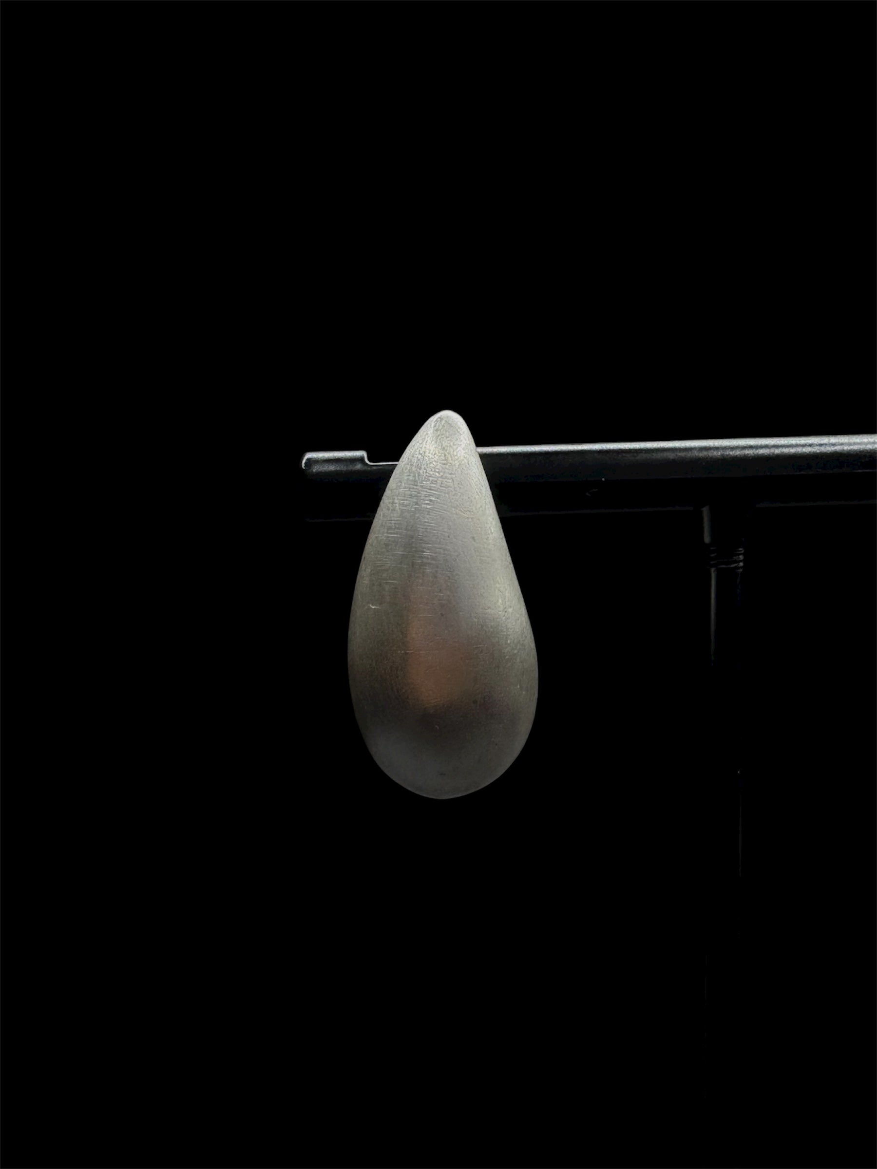 Silver Comma Earrings